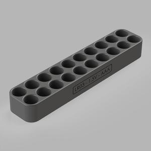 AAA - LR03 - 20 Batteries storage