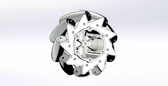 Printable  Mecanum Wheel For mecanum robot Mecanum Wheels