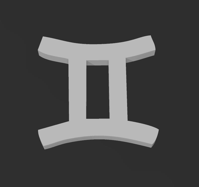 Gemini logo wallart HD 1