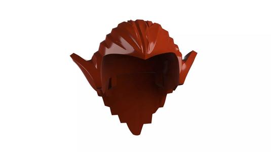 Custom3Dprint Minifigure Accessory - Minifigure Hair S2 - 024