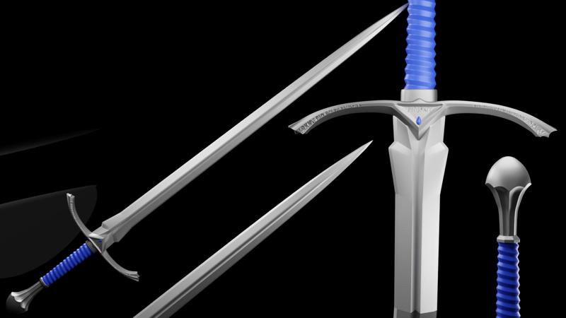 Glamdring - Gandalf Sword - Lord of The Rings - The Hobbit
