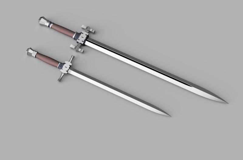 Cid Cidolfus Telamon's Twin Swords
