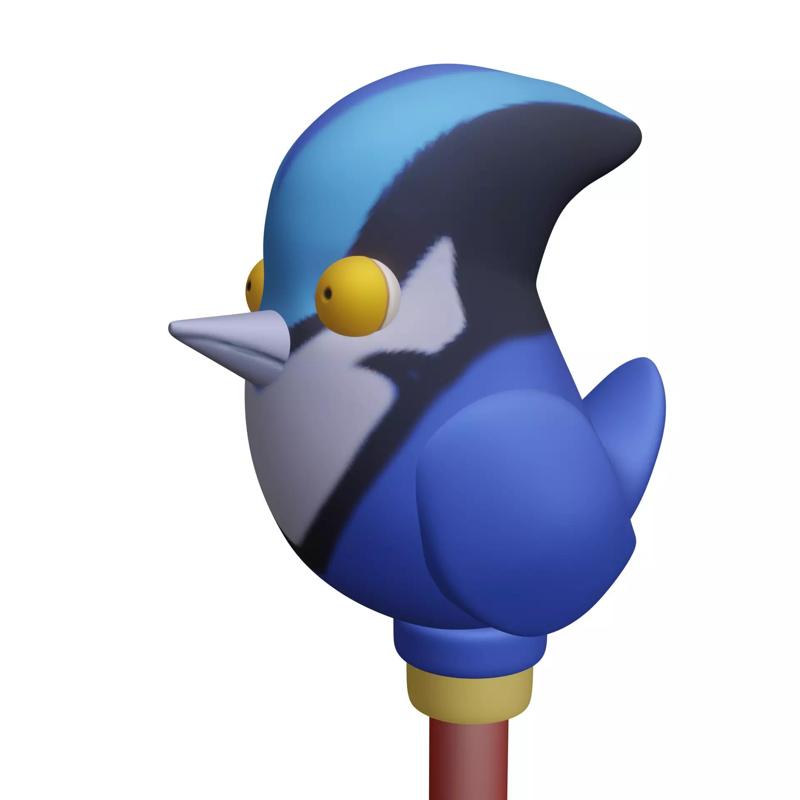 Waffles Owl house - hunter staff - cosplay Palisman