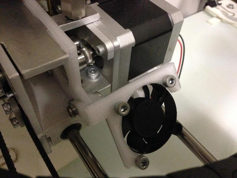 Leapfrog Creatr Fan Plate and Fan Mount
