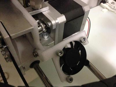 Leapfrog Creatr Fan Plate and Fan Mount