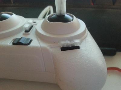 toy quadcopter trim button extension