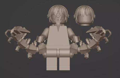 Lego Brick Minifigure Kaneki Tokyo Ghoul Custom Accesories