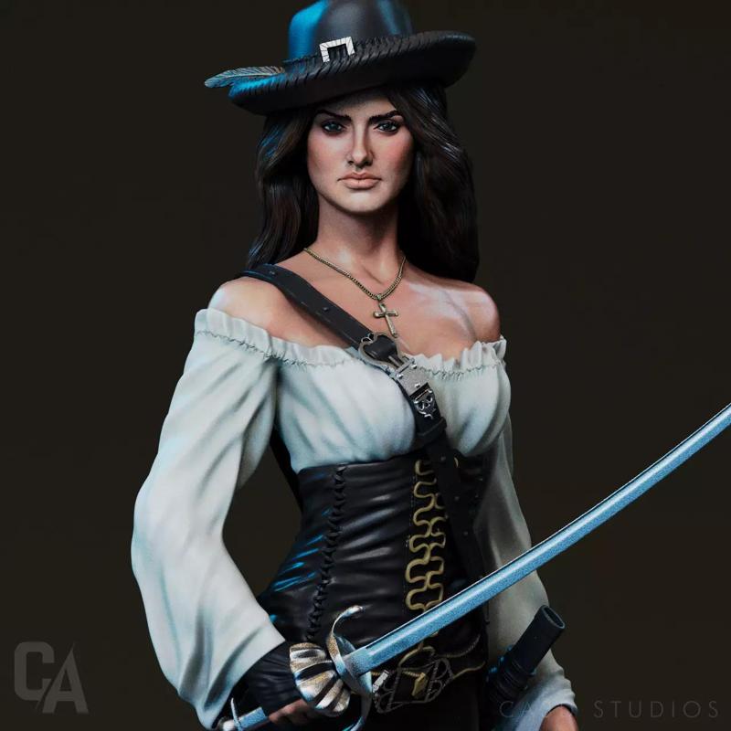 Angelica Teach - Pirates of the Caribbean 3D Print