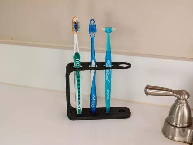 Quad Toothbrush Holder