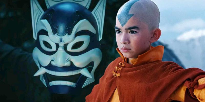 Blue Spirit Mask - Netflix Avatar The Last Airbender