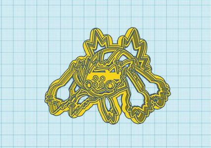 Pokemon: Galantula Cookie Cutter