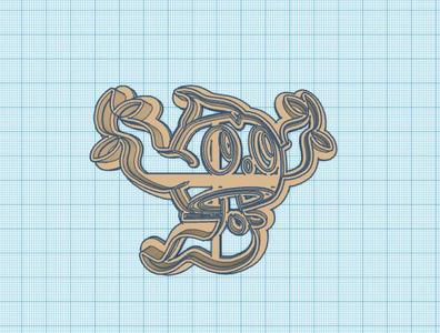 Pokemon: Phantump Cookie Cutter