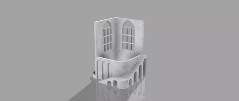 ARCHITECTURAL SUNBEAM POT FOR PLANTS