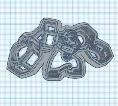 Pokemon: Melmetal Cookie Cutter