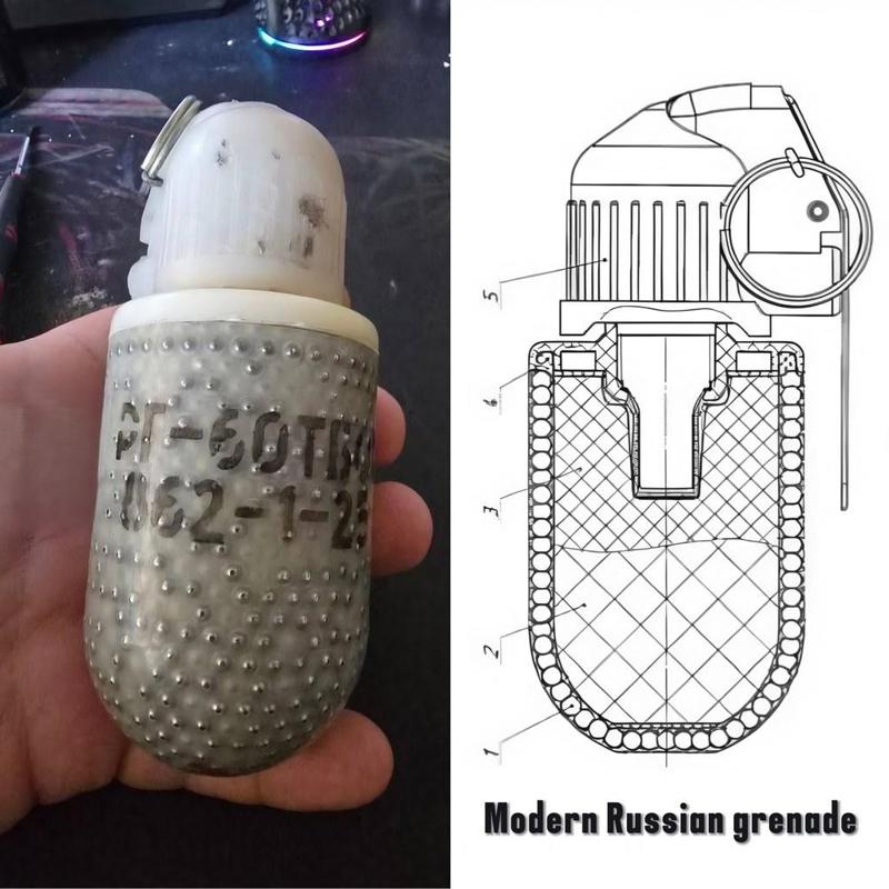 RG60Tb01 Thermobaric-Fragmentation Grenade