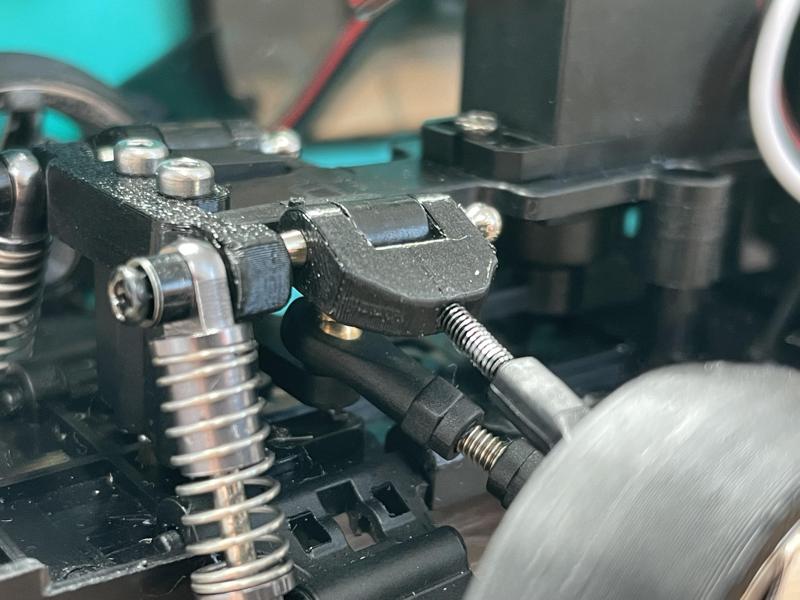 LDRC 1/18 MIATA axle mounts/ holders