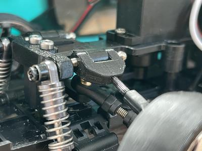 LDRC 1/18 MIATA axle mounts/ holders