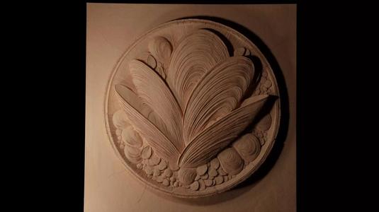 Mussel CNC 3d Print High Relief Sand Casting