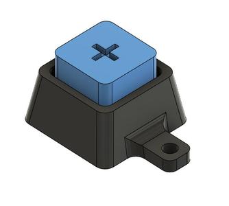 Keycap Keychain - The Keyboard Key to Press