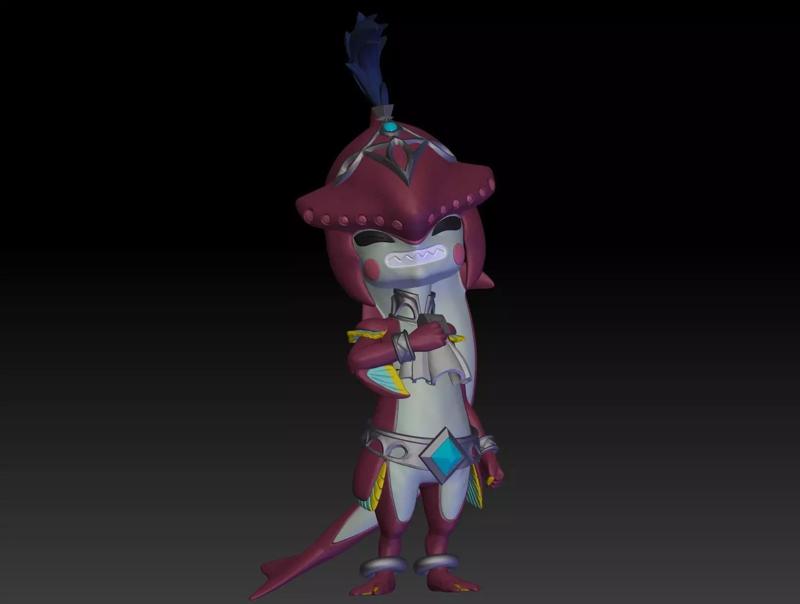 The Legend of Zelda Zora Little Prince Sidon