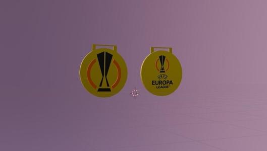 Europa League 2025 Champion Medal