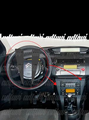 citroen c4 center console trims // embellecedores consola central citroen c4