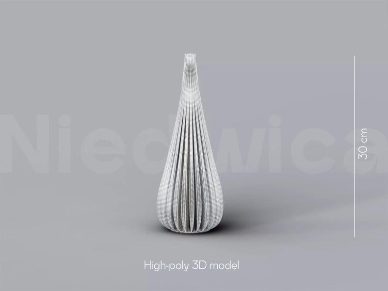 NIEDWICA VASE D-3 3D PRINTING VASE 3D MODEL STL FILE