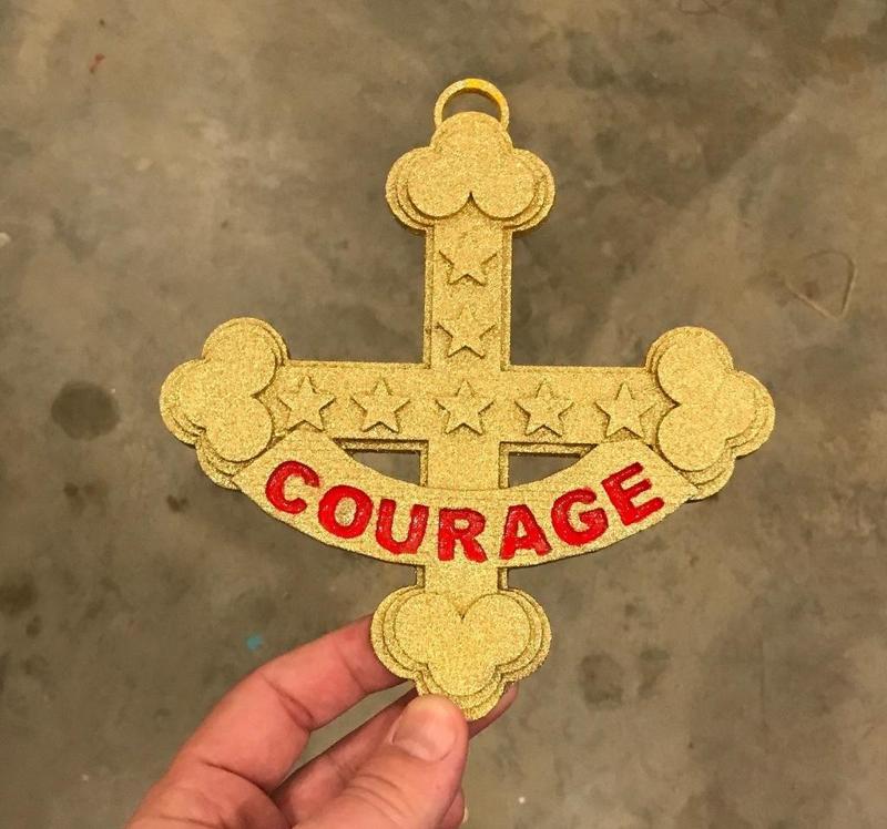 Lion's Courage Medal from The Wizard of Oz