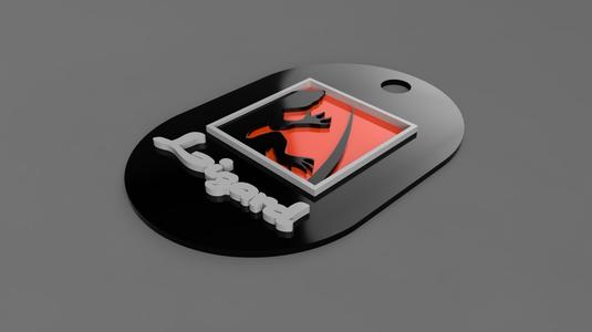 Lizard Keychain (Ridge Racer Type 4)