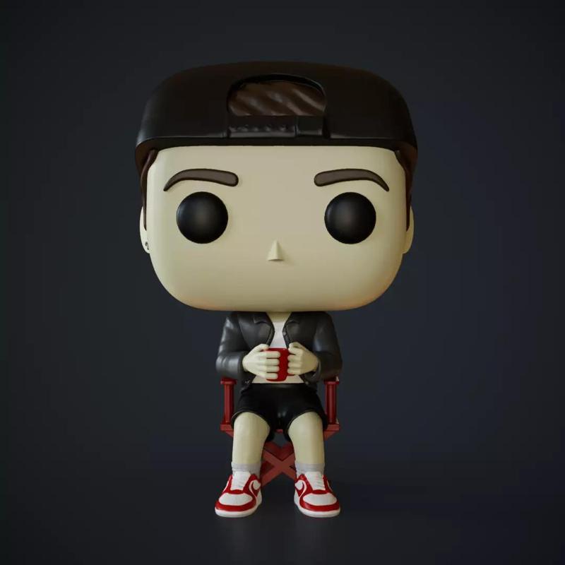 Custom pop Hombre sentado