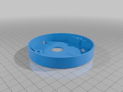 Philips outdoor light (myGarden Cottage) mounting plate / montageplaat