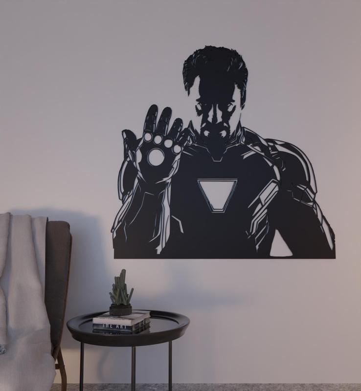 Iron Man Infinity Gems 2d wall art Marvel wall decoration