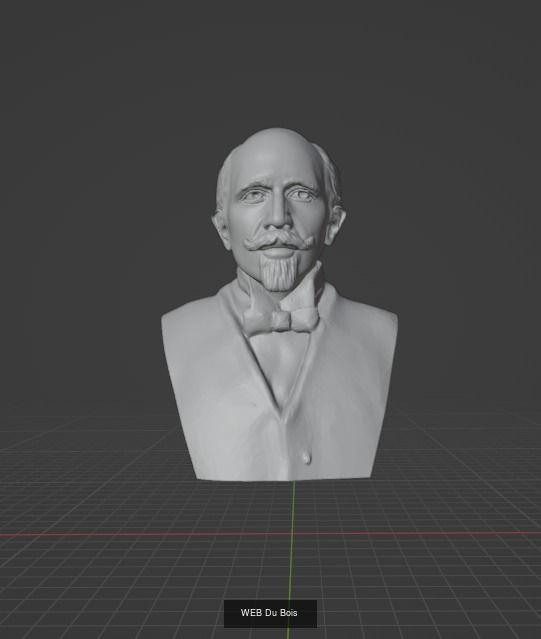 African American Activists 3D Model Collection