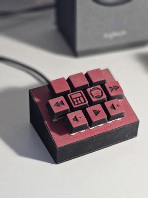 Mini multimedia keyboard / macro keyboard