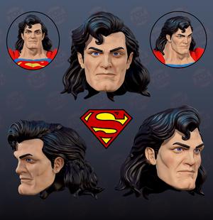 Superman Headsculpt Jhon Bogdanove
