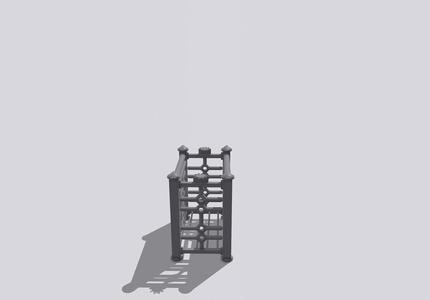Baby bed .stl 3d model
