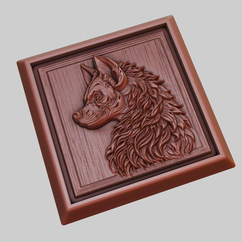 Hyela Animal 3D Model for CNC Router Laser & 3D Printer
