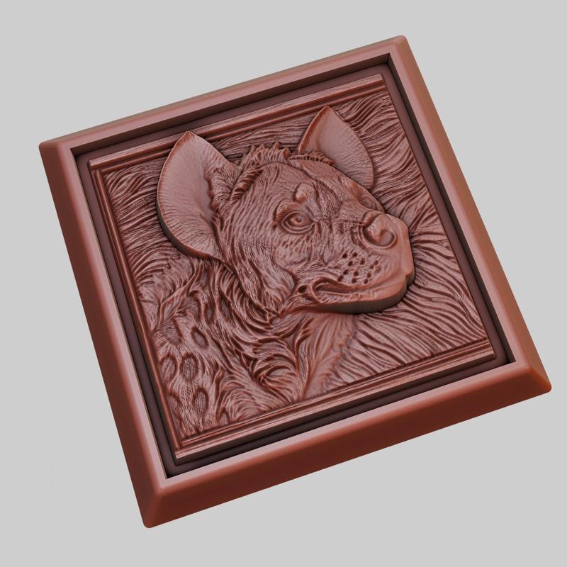 Hyela Animal 3D Model for CNC Router Laser & 3D Printer