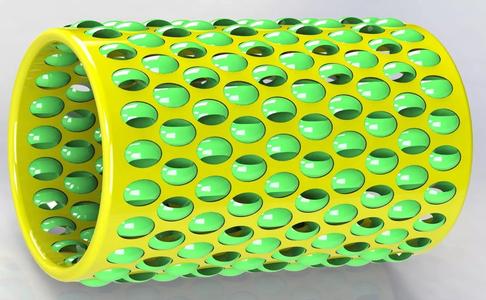 Cylinder Lamp for Table Lamp with Vine Beads
