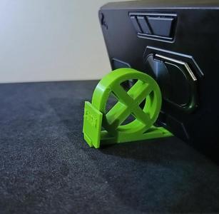 Cell phone stand, with the symbol of the X-Men
