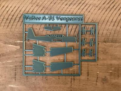 Vultee A-31 Vengeance Kit Card
