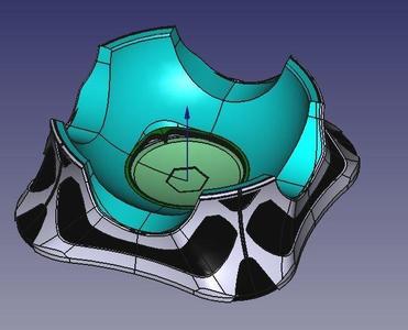 Beyarena Anime Style  (Modular V2 Beyblade X arena)