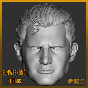 David Corenswet Superman Two Expression Headsculpt Pack
