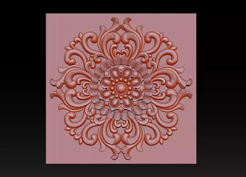 Floral-Decorative - CNC machine - 3D CNC