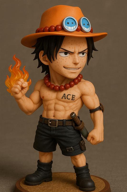 Young Portgas D. Ace – Flame Fist Figurine