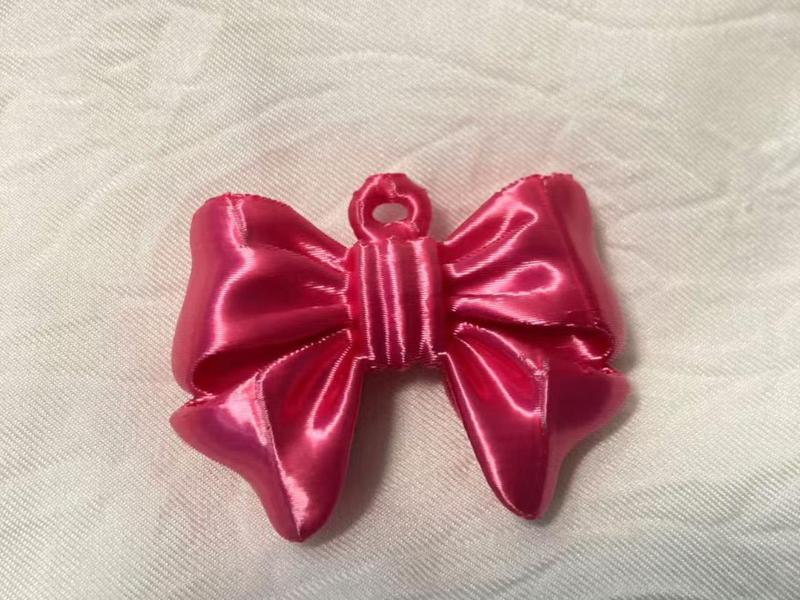 3D Bow Necklace