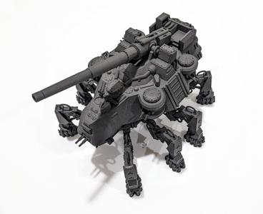 DUST 1948 \ KONFLIKT '47 - KONIGSLEOPOLD & KONIGSTHOR (SUPER HEAVY ARTILLERY WALKER)