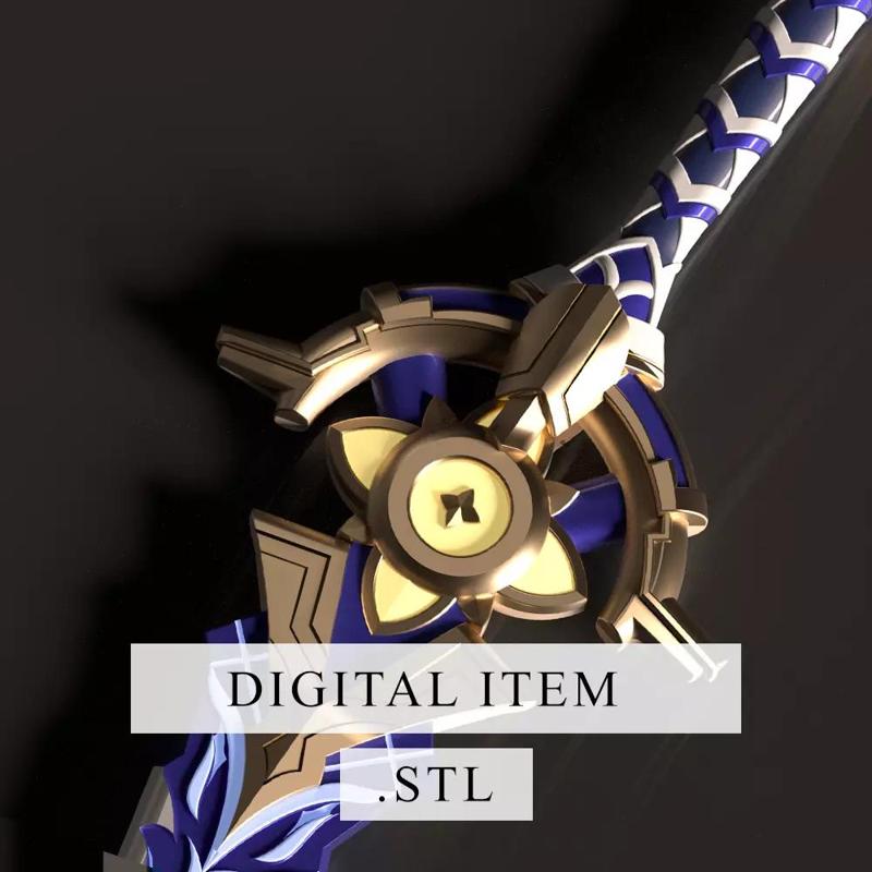 Genshin Impact - Cinnabar Spindle - 3d file stl
