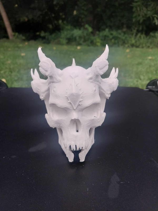 Crowned Skull " King "