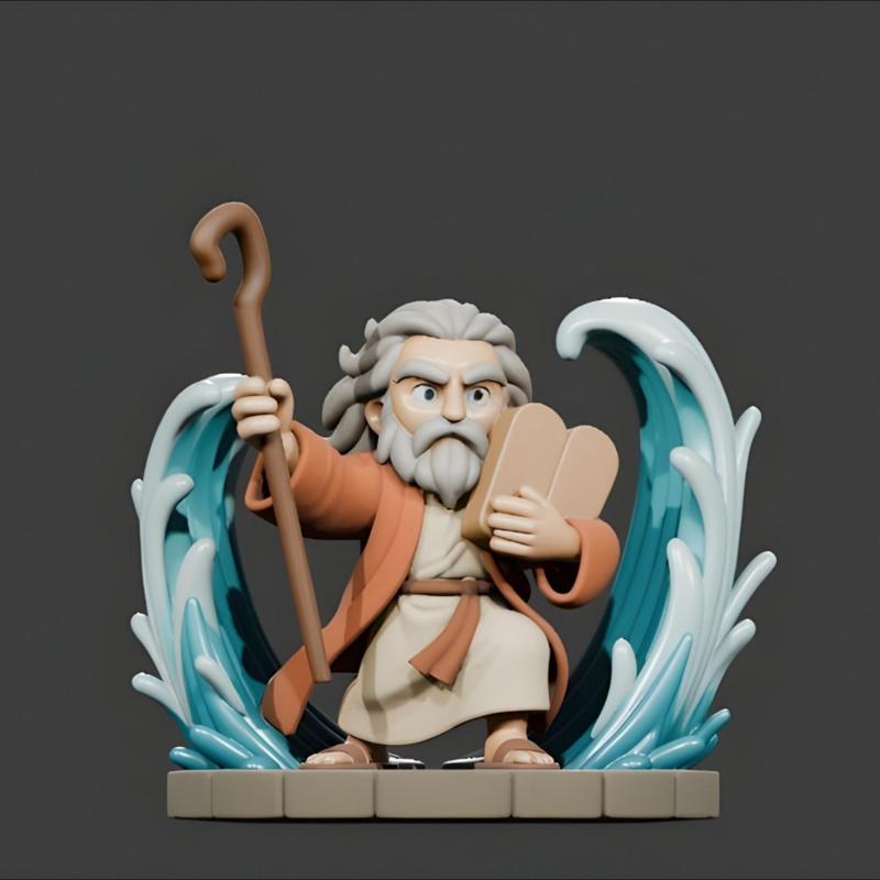 Moses Dividing the Waters - Moses Parting the Sea